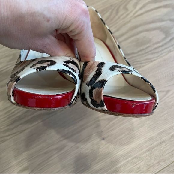 Giuseppe Zanotti Peep-Toe Heels | Black Patent Leather Stilettos | Size 38 1/2 - Picture 4 of 11